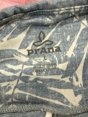Prana Pillar Capri Leggings Large Yoga Pilates Travel
